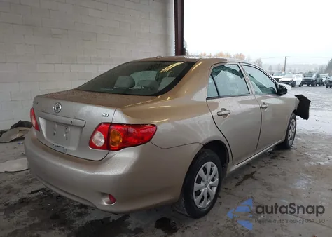 2009 Toyota Corolla Le from USA, damaged, VIN 1NXBU40E89Z116659